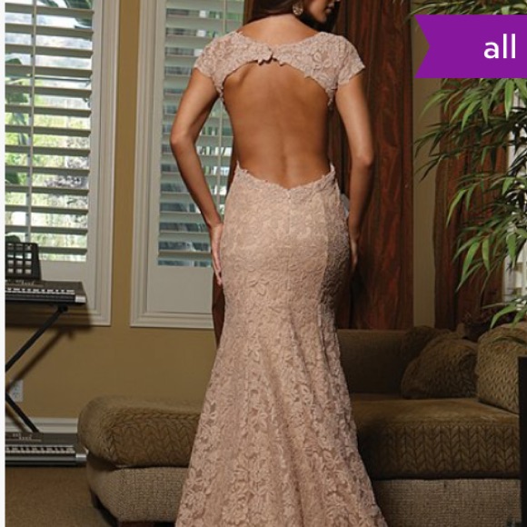 Mermaid Mocha Gown